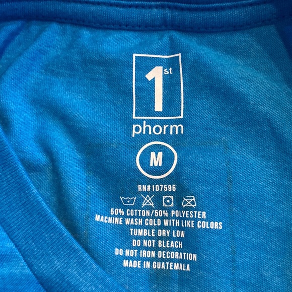Blue 1st Phorm T-Shirt. - Picture 3 of 3